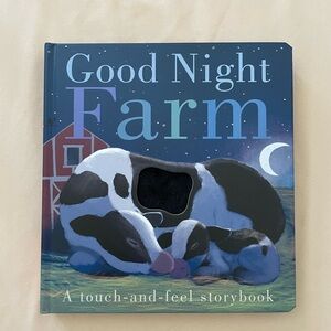 New Good Night Farm Touch-and-Feel Storybook